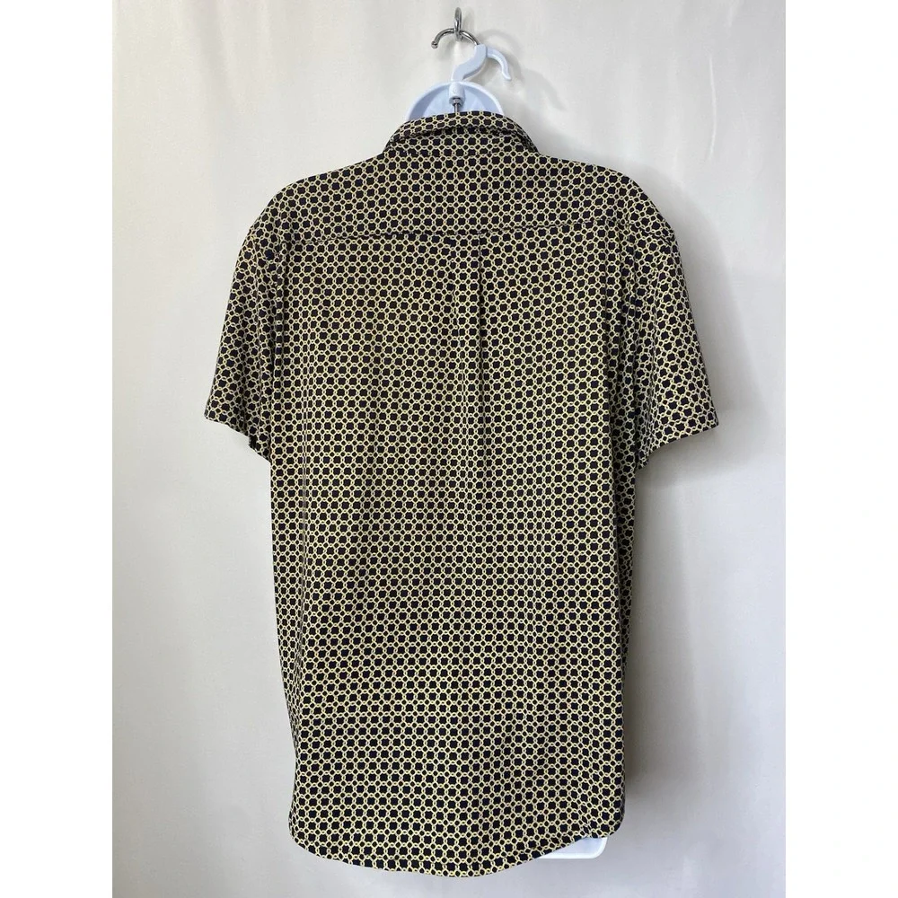 Michael Kors Womens Button Up Shirt‎ Size Large Career Wear Ivy League Business